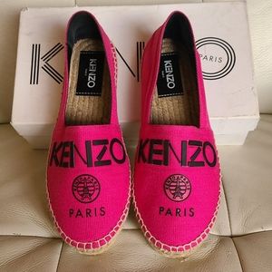 KENZO espadrilles women shoes NEW